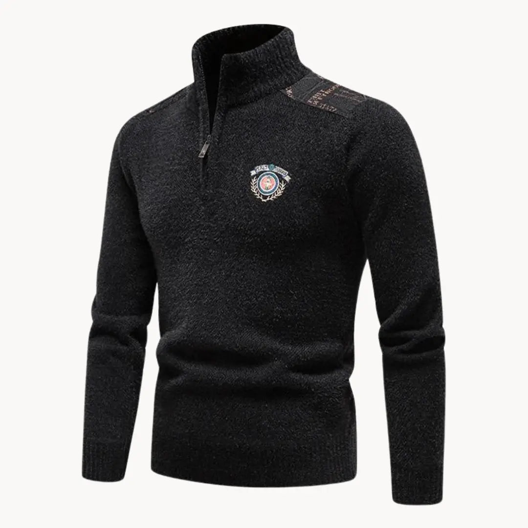 Pull Pour Homme Halfzip Moderne et Pratique 4