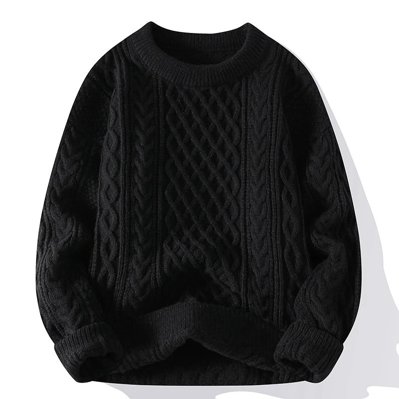Pull Vintage à Col Rond pour Hommes 3