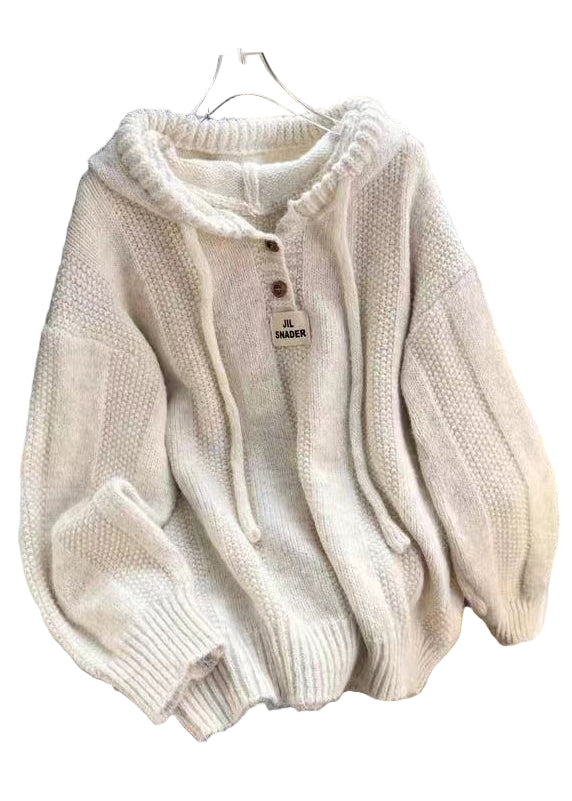 Pull à Capuche Ample pour Femme Automne 0