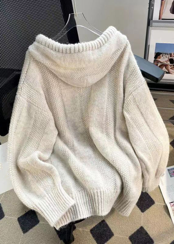 Pull à Capuche Ample pour Femme Automne 1