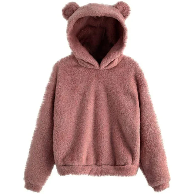 Pull à Capuche Femme Style Ludique 0