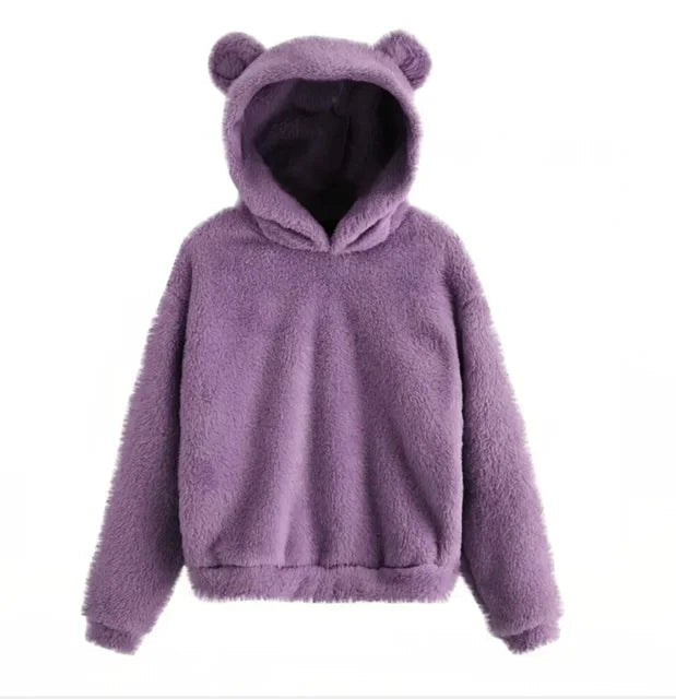 Pull à Capuche Femme Style Ludique 12