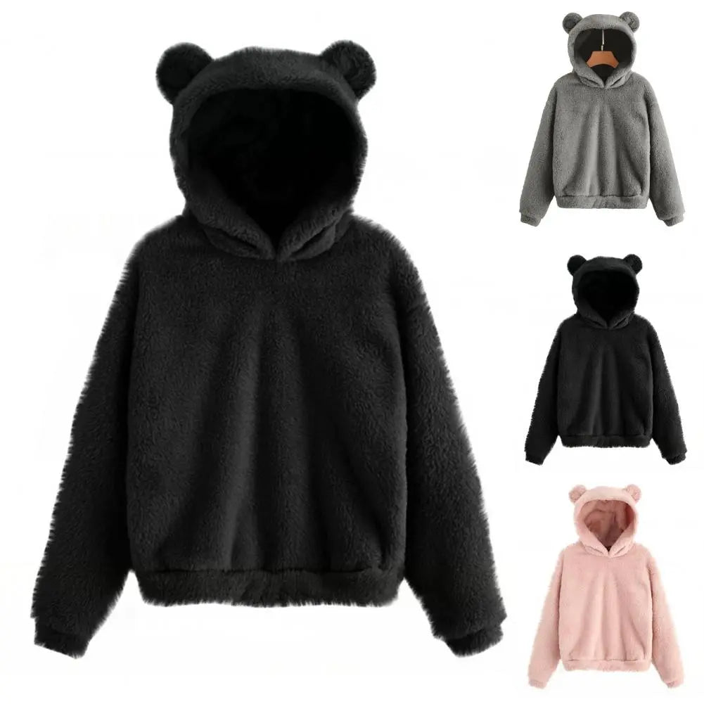Pull à Capuche Femme Style Ludique 3