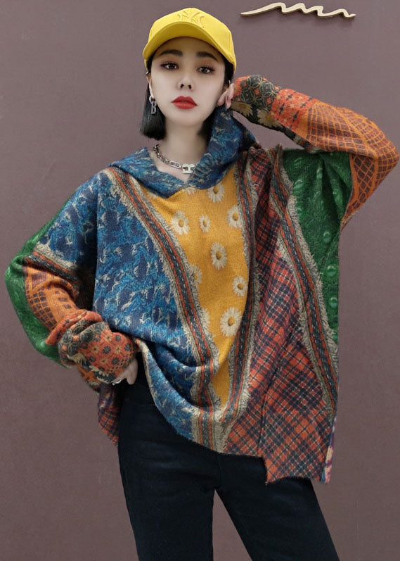Pull à Capuche Tricoté pour Femmes 2