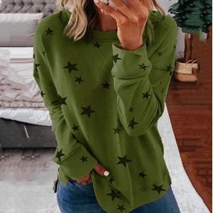 Pull à Manches Longues à Pois pour Femmes en Coton