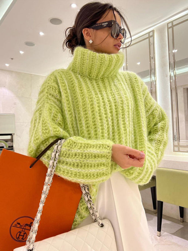 Pull à Manches Longues en Peluche pour Femmes 7