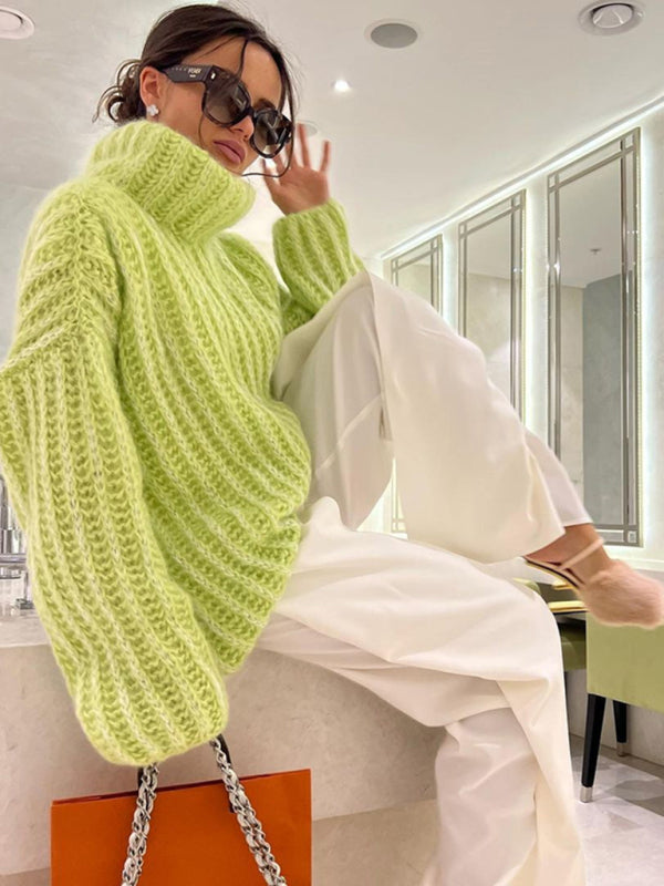 Pull à Manches Longues en Peluche pour Femmes 8