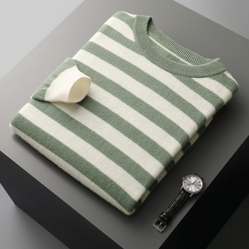 Pull à Rayures pour Homme 1
