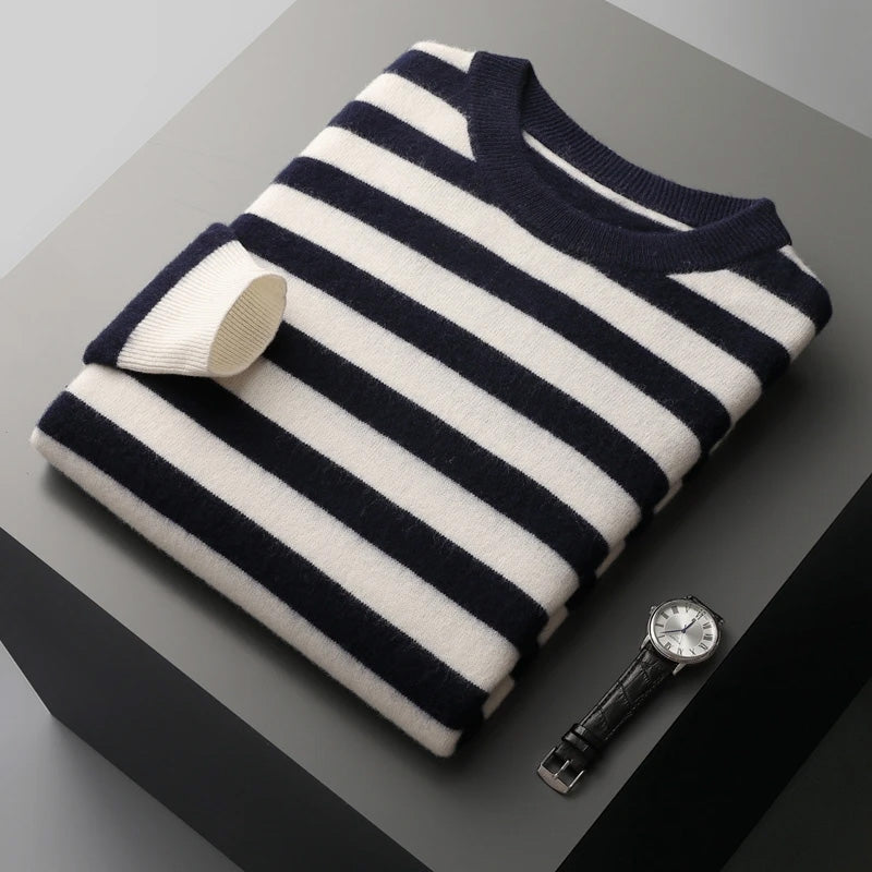 Pull à Rayures pour Homme 2