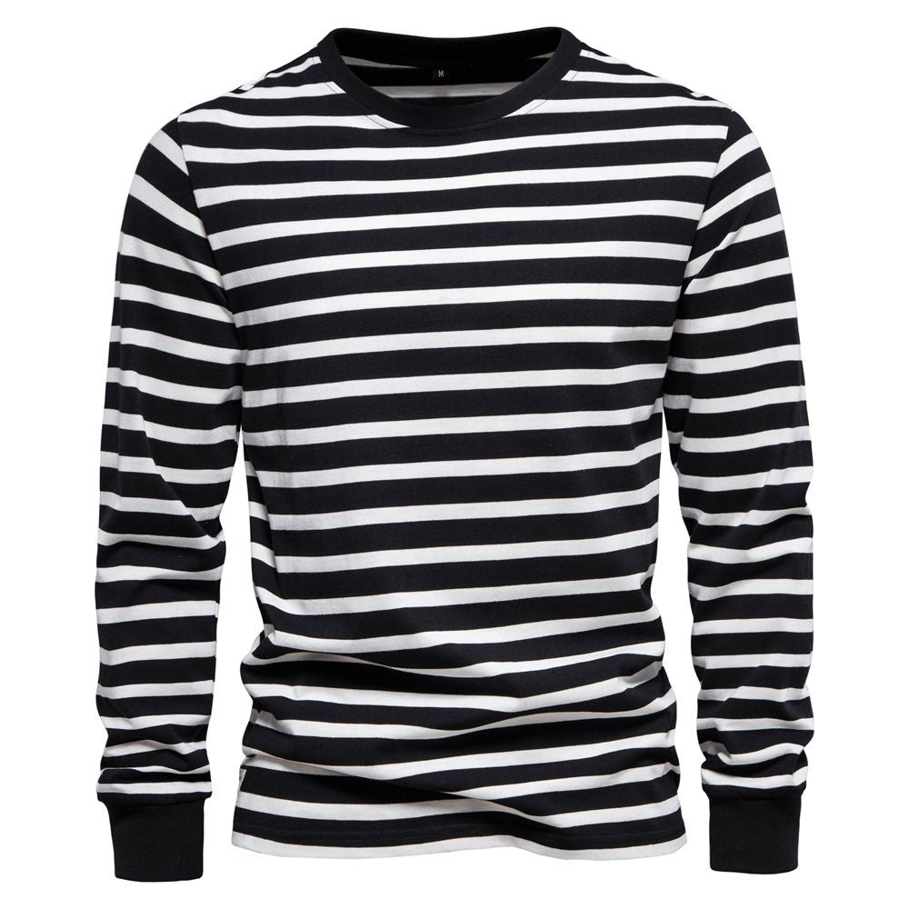 Pull à Rayures pour Hommes Style Moderne 8