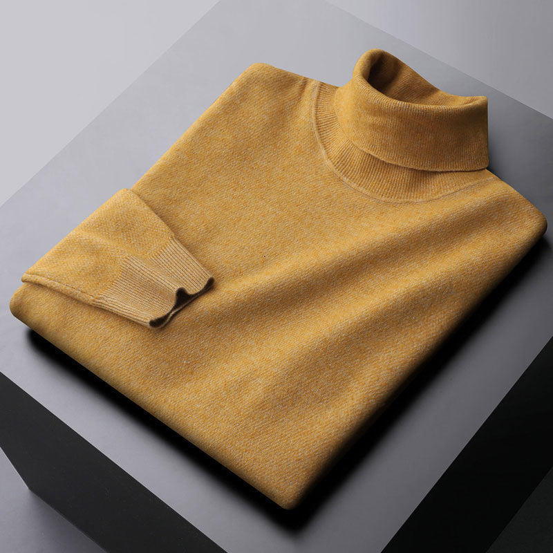 Pull à col roulé pour femmes chic 2