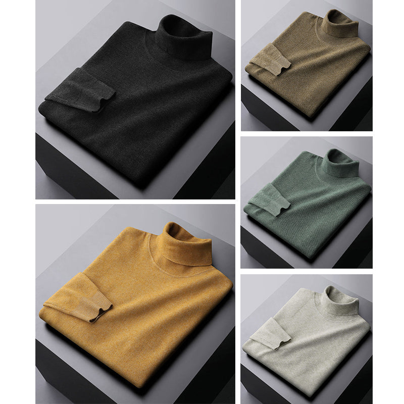 Pull à col roulé pour femmes chic 5