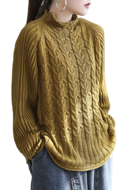 Pull à col roulé pour femmes tendance 0