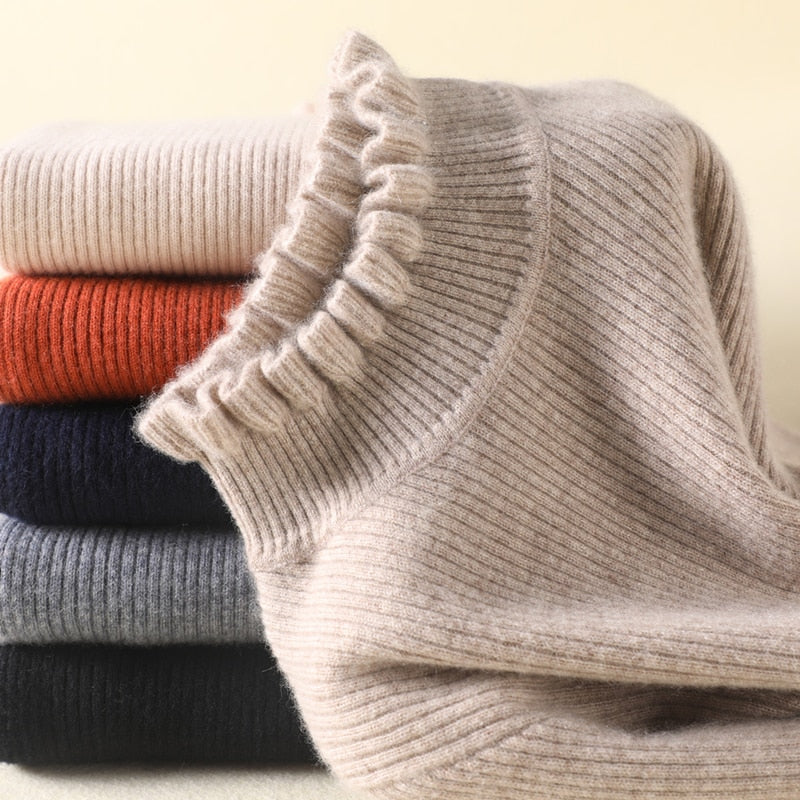 Pull à col roulé pour un style raffiné 1