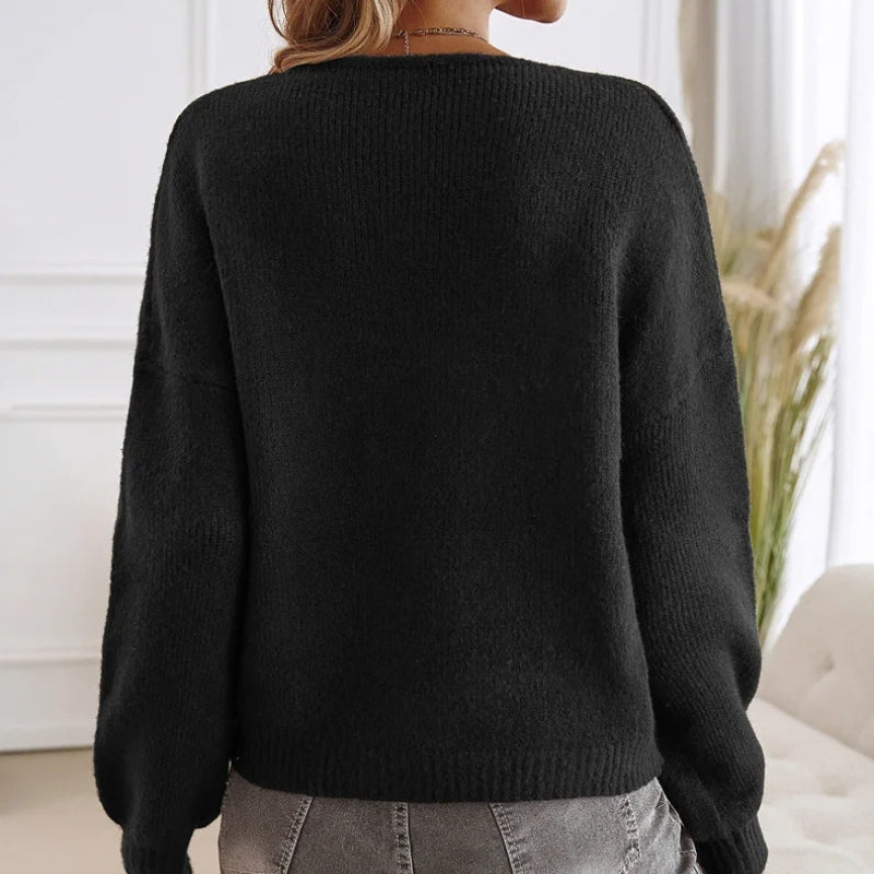 Pull à lacets pour femme style bohème 6