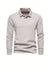 Pull à manches longues pour hommes avec col classique 2