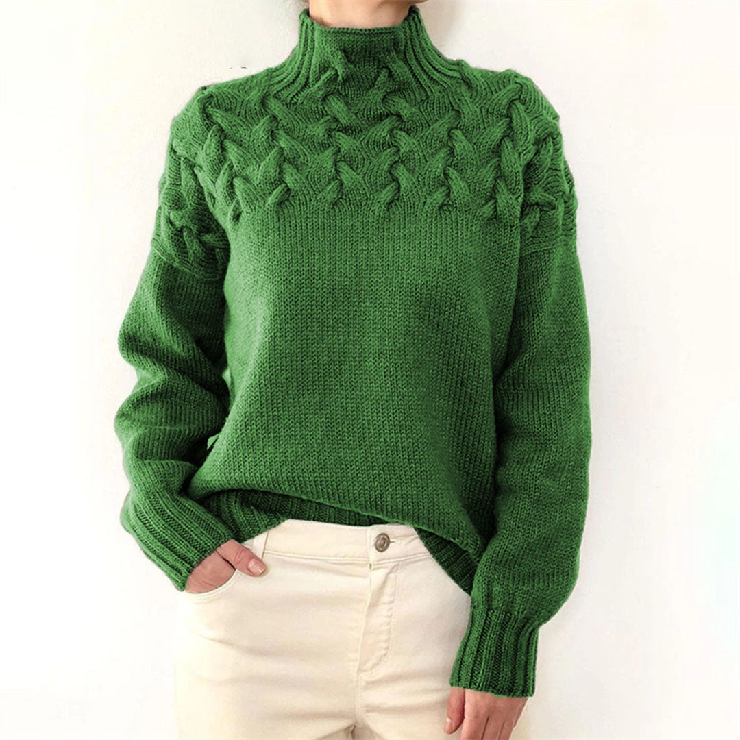 Pull d'Automne à Col Roulé pour Femmes 4