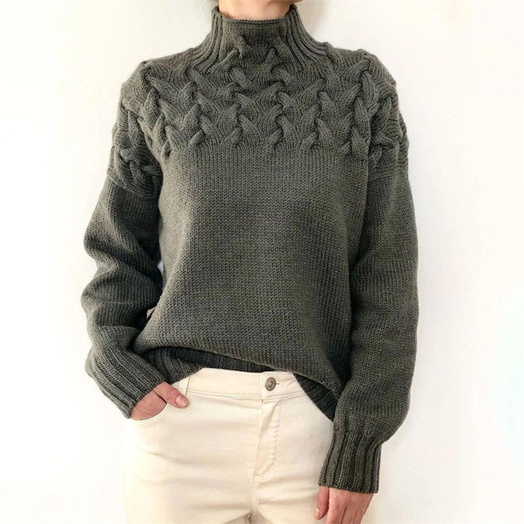 Pull d'Automne à Col Roulé pour Femmes 6