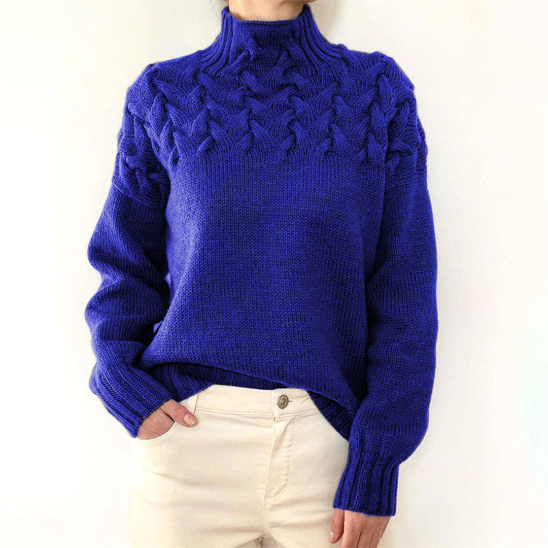 Pull d'Automne à Col Roulé pour Femmes 8