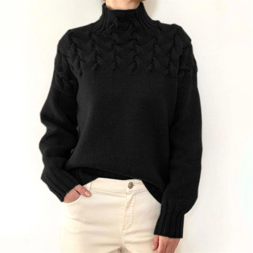 Pull d'Automne à Col Roulé pour Femmes 9