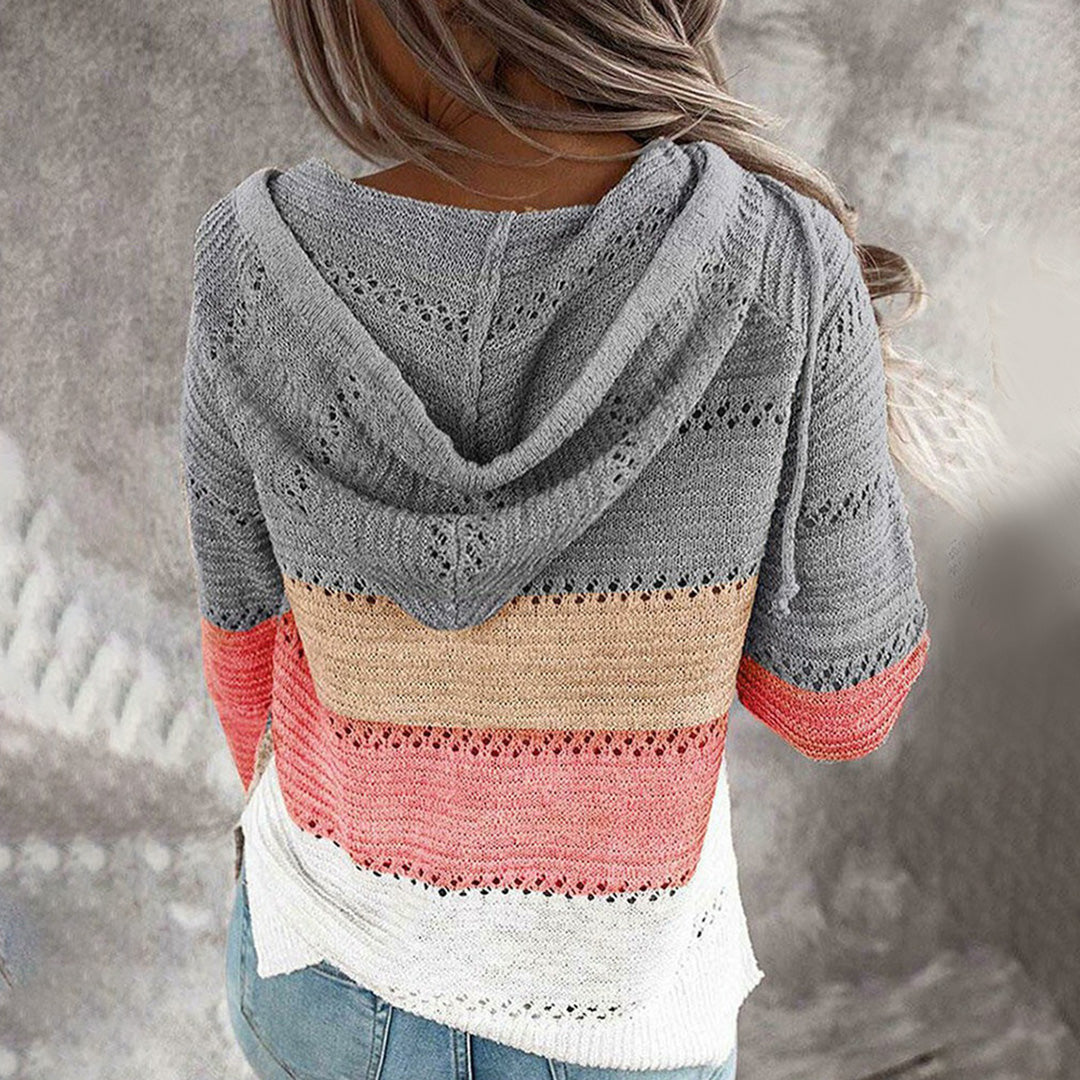 Pull d'Automne à Col V pour Femmes 6