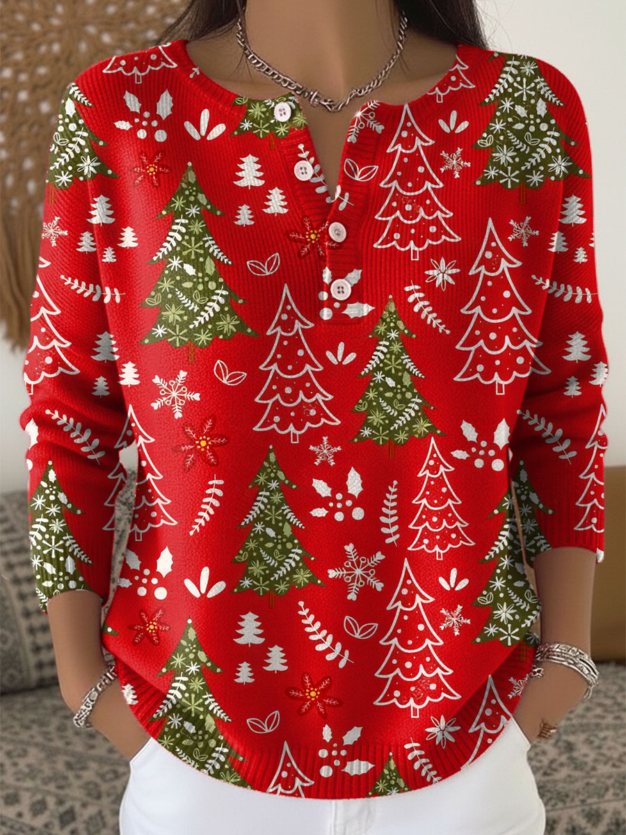 Pull de Noël Femme Confortable et Festif 2