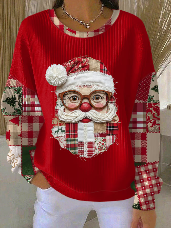 Pull de Noël Femme avec Motif Festif 1