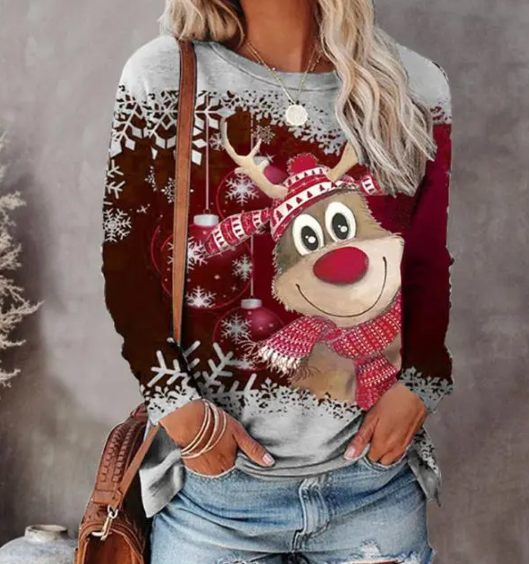 Pull de Noël pour Femme Festif 1