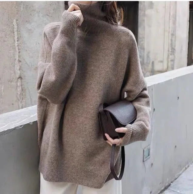 Pull en Cachemire Ample pour Femme 1