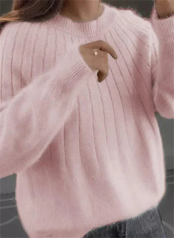 Pull en Cachemire Tricoté pour Femme 1