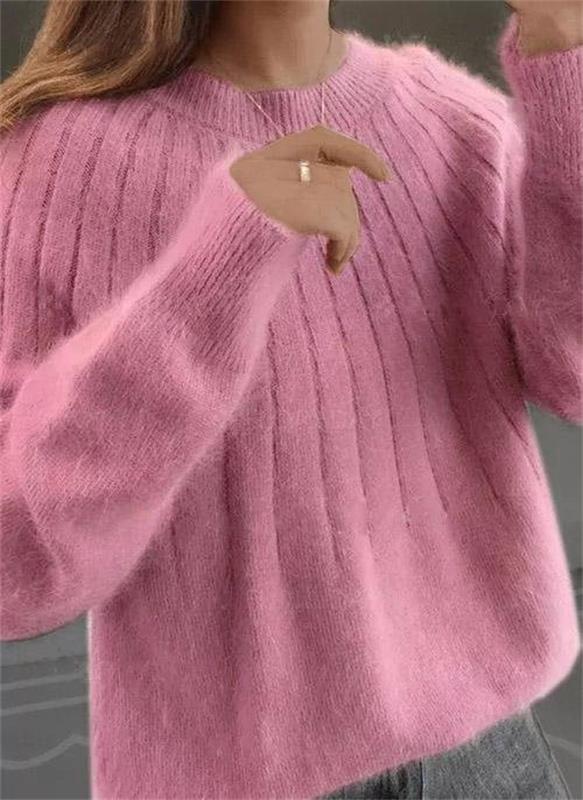 Pull en Cachemire Tricoté pour Femme 2