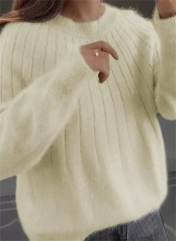 Pull en Cachemire Tricoté pour Femme 3