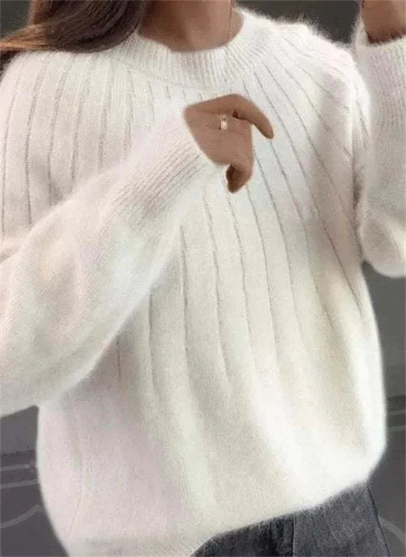 Pull en Cachemire Tricoté pour Femme 4