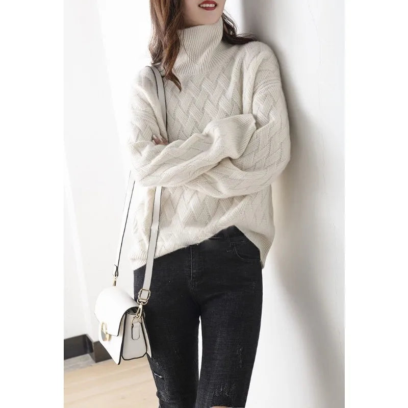 Pull en Cachemire pour Femme Élégant et Chic