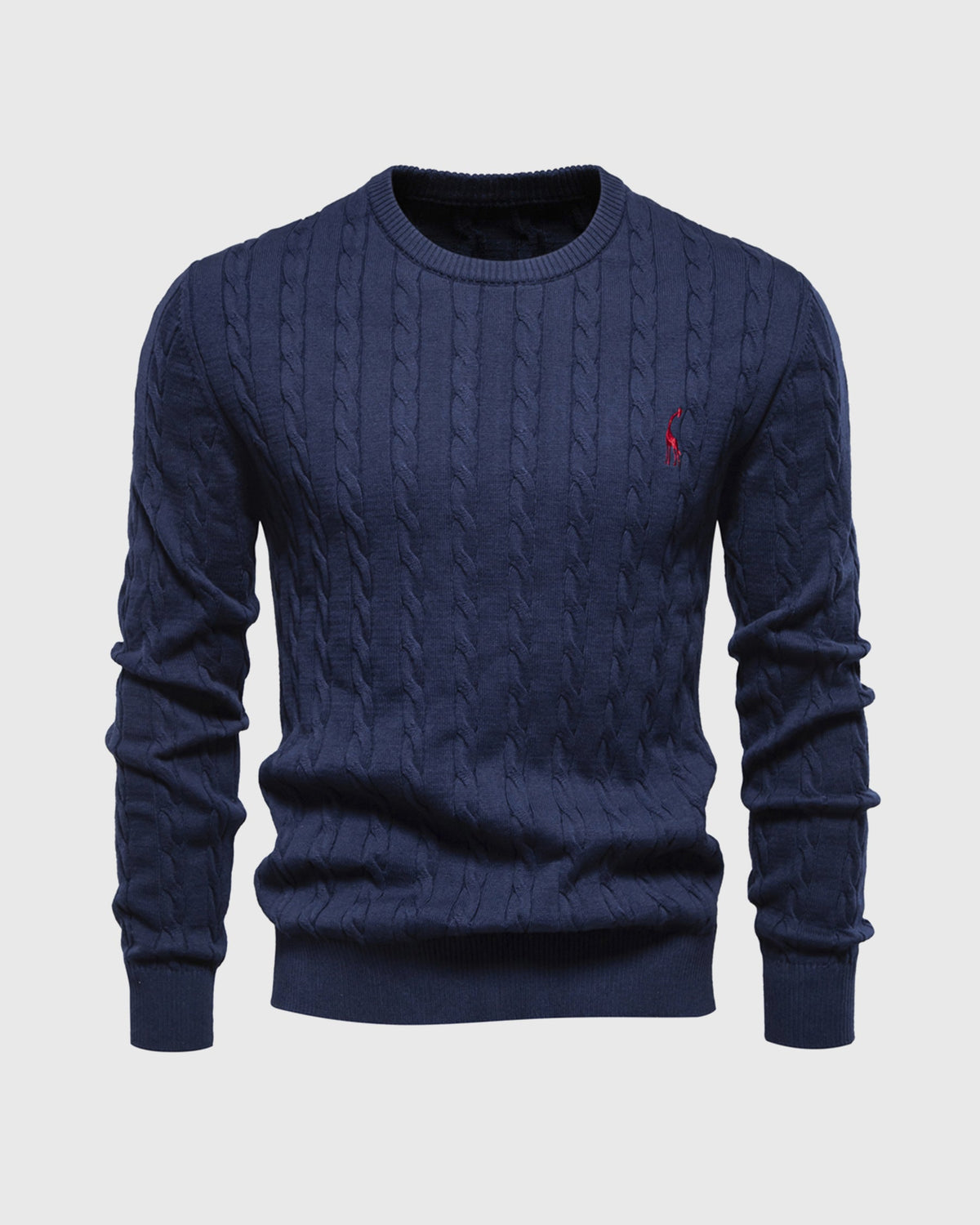 Pull en Maille Torsadée pour Homme Automne 11