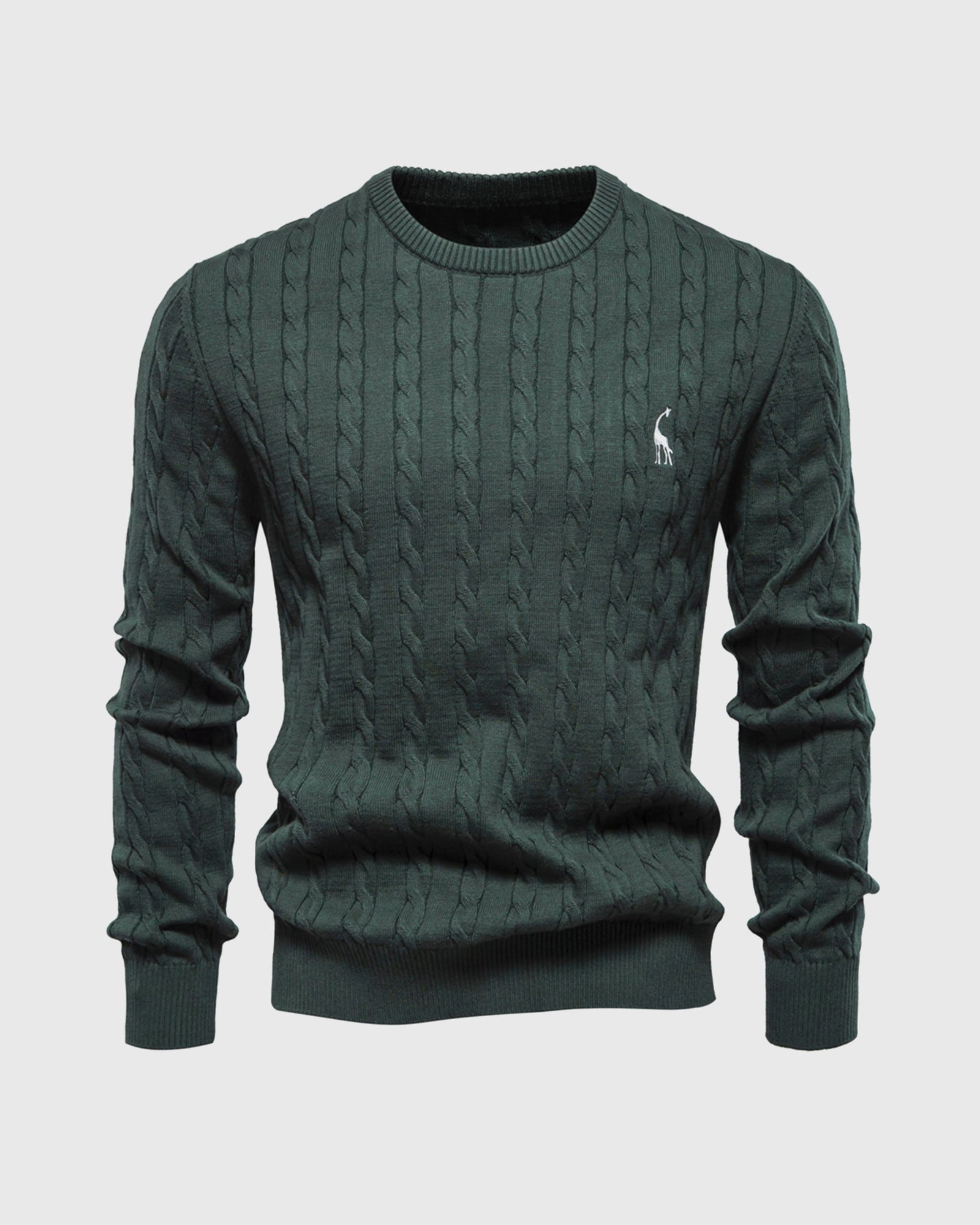 Pull en Maille Torsadée pour Homme Automne 13