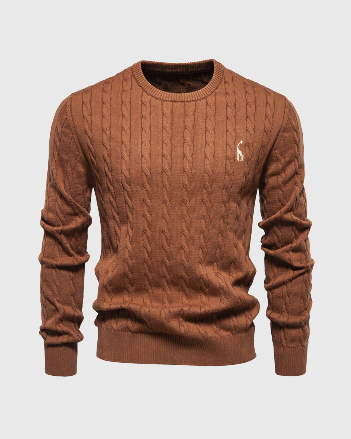 Pull en Maille Torsadée pour Homme Automne 14