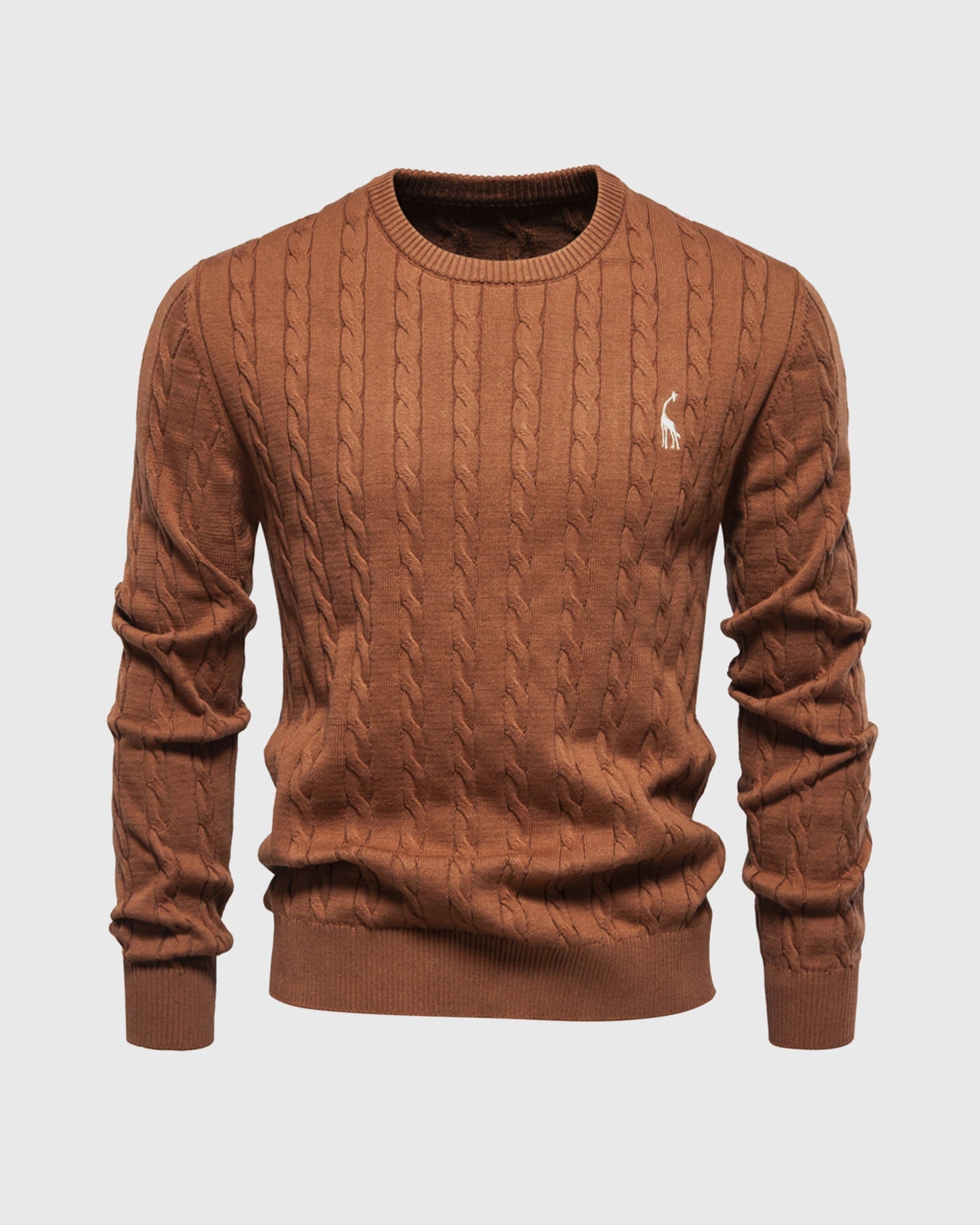 Pull en Maille Torsadée pour Homme Automne 14