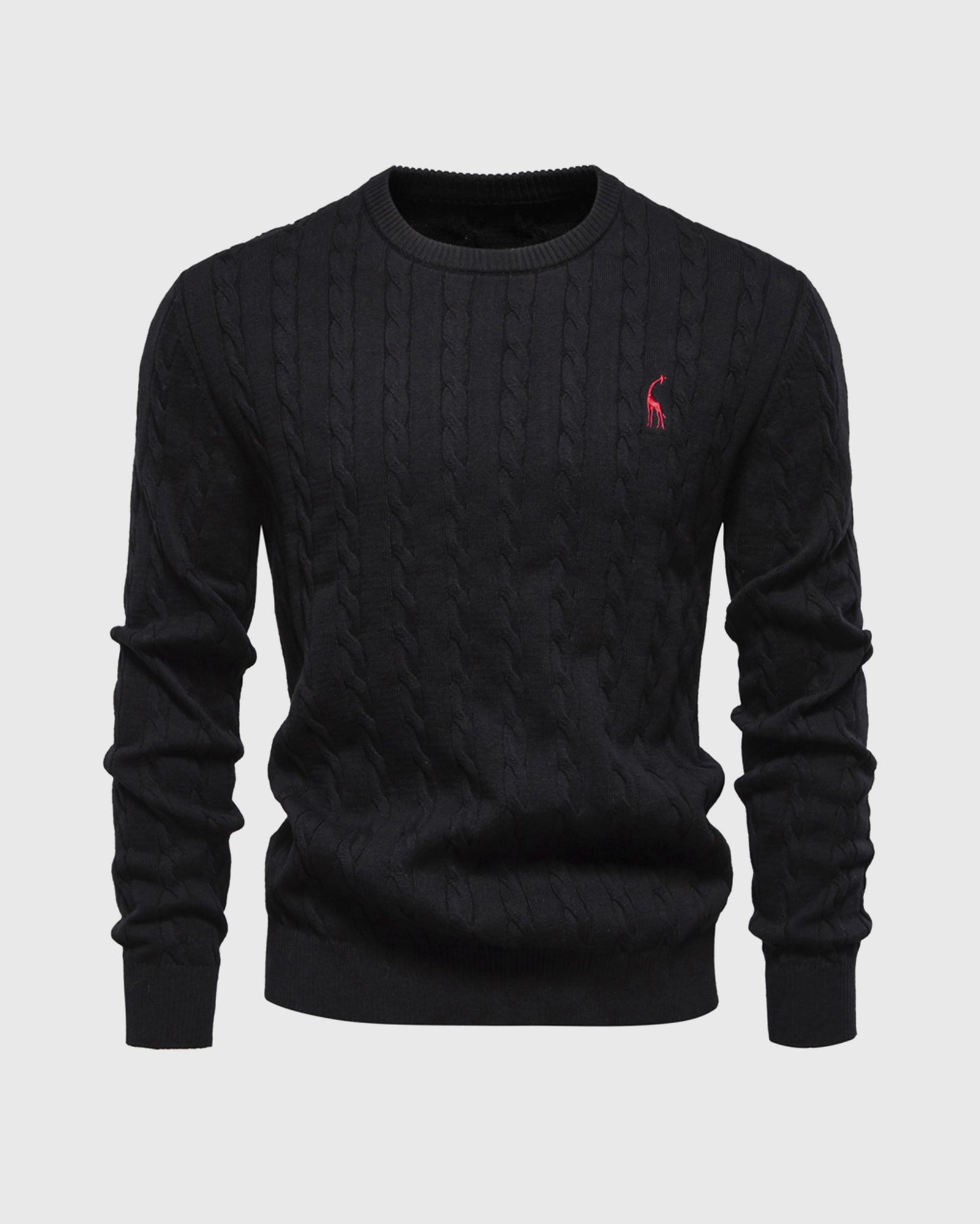 Pull en Maille Torsadée pour Homme Automne 15