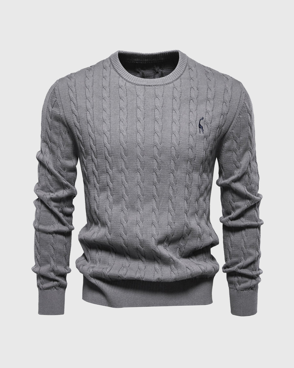 Pull en Maille Torsadée pour Homme Automne 9