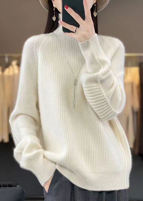 Pull en Maille Turtleneck Ample pour Femme 2