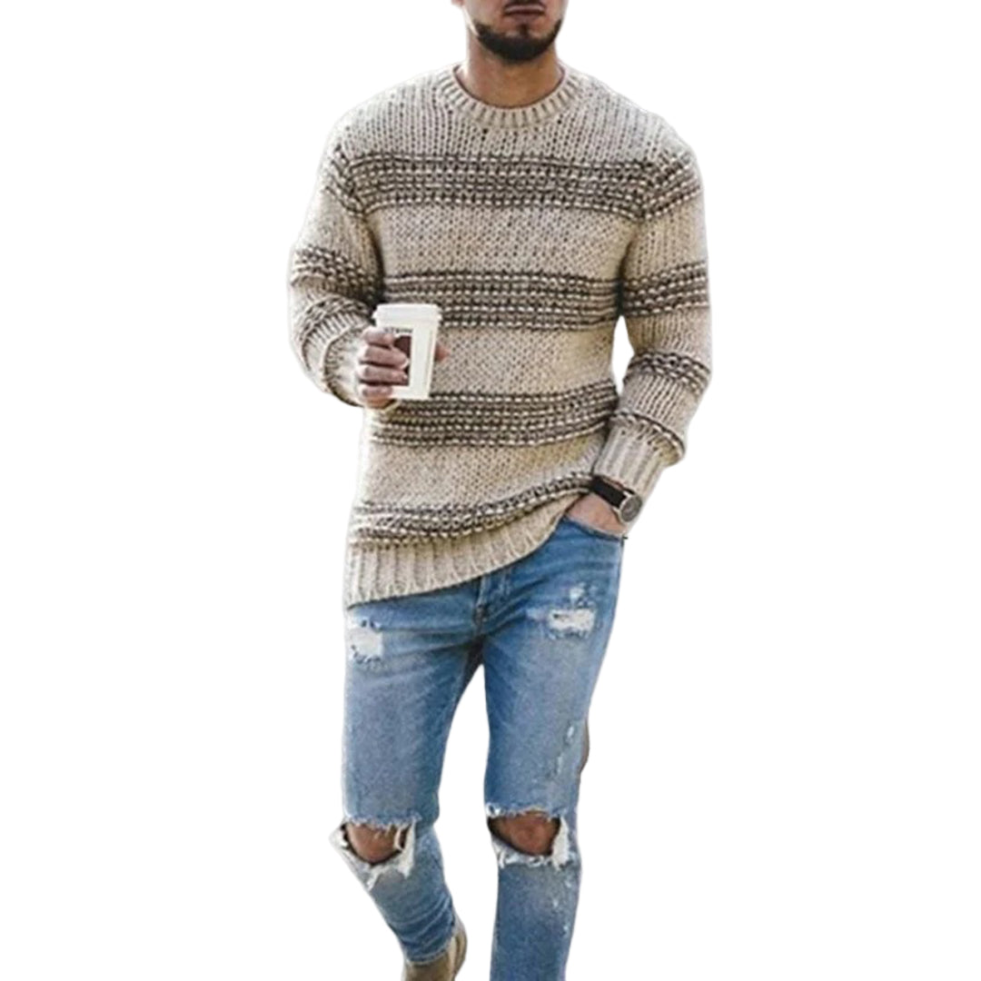 Pull en Tricot Doux pour Homme au Style Décontracté 0