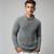 Pull pour Hommes Tricoté Élégant en Coton et Acrylique