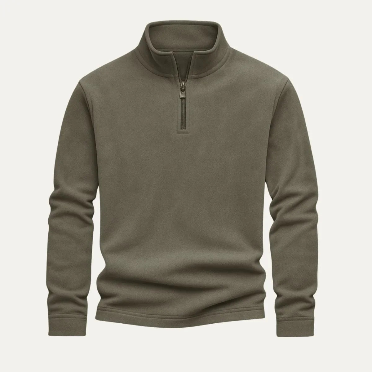 Pull pour hommes à quart de zip décontracté 4