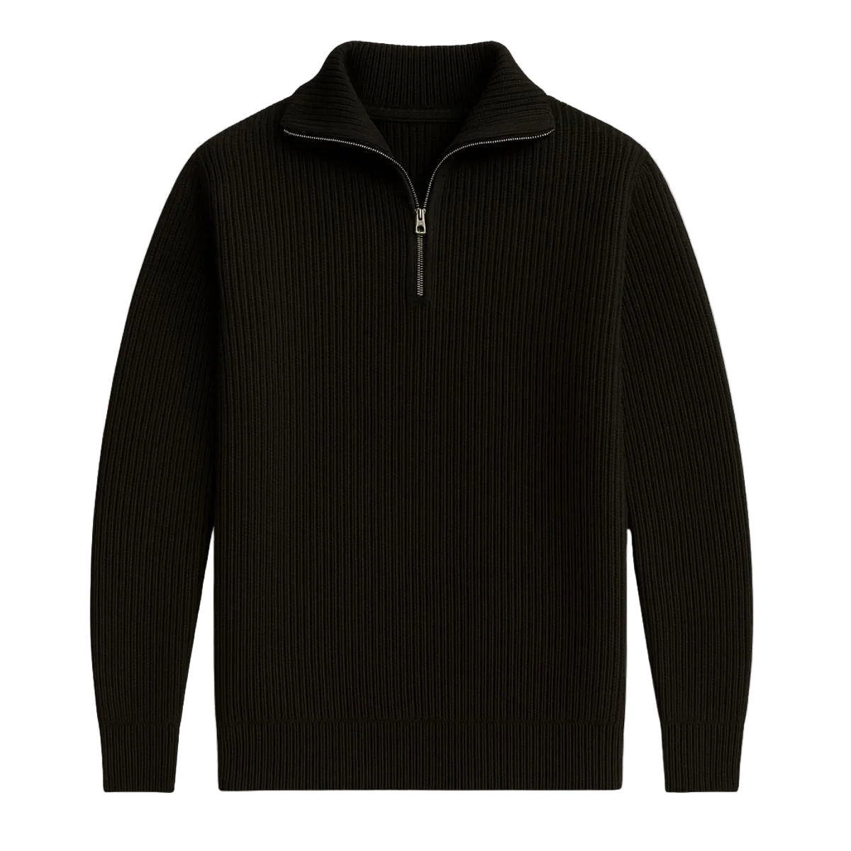 Pull pour hommes à quart de zip moderne 0