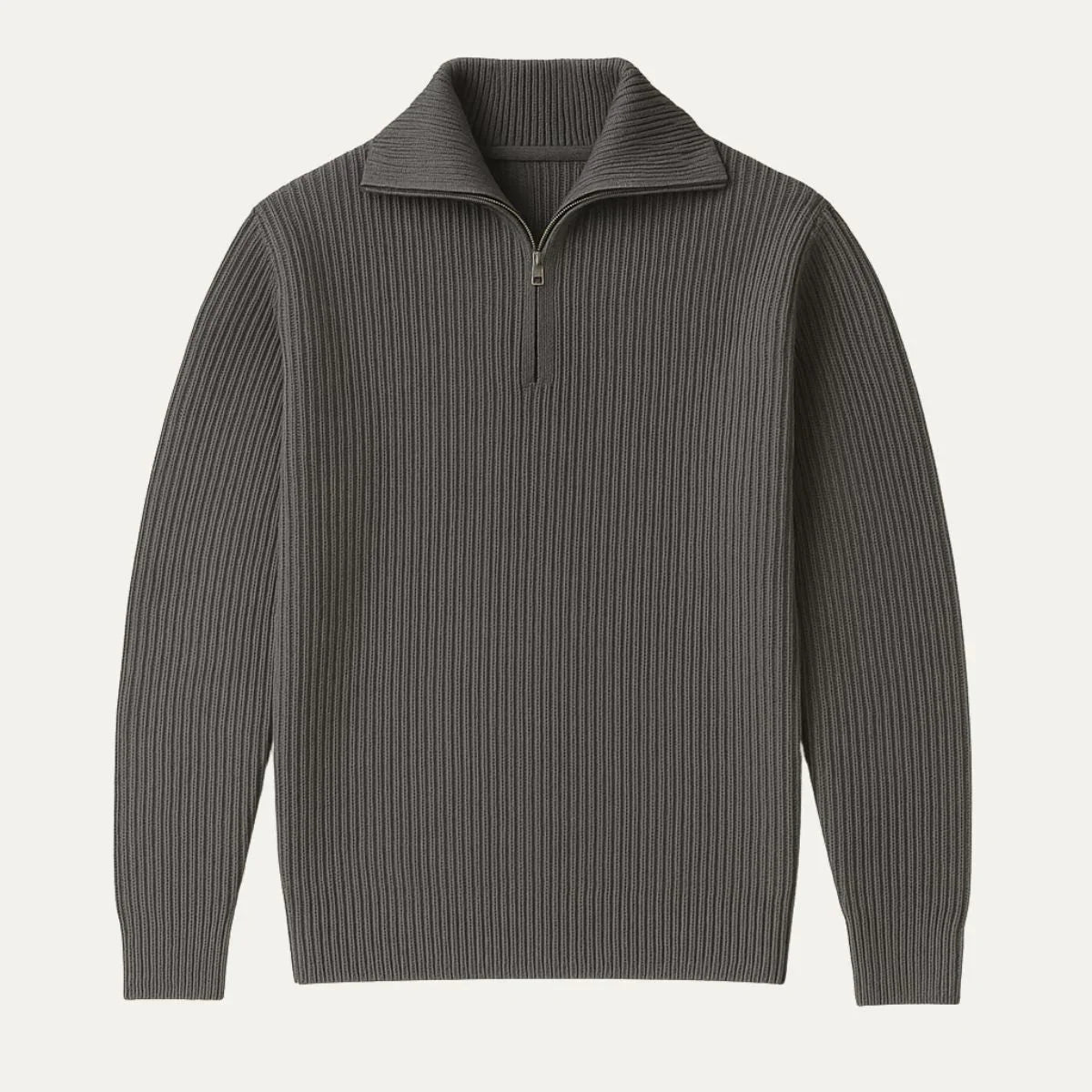 Pull pour hommes à quart de zip moderne 2