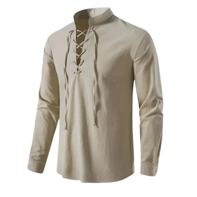 Pull pour hommes décontracté avec cordon de serrage 10