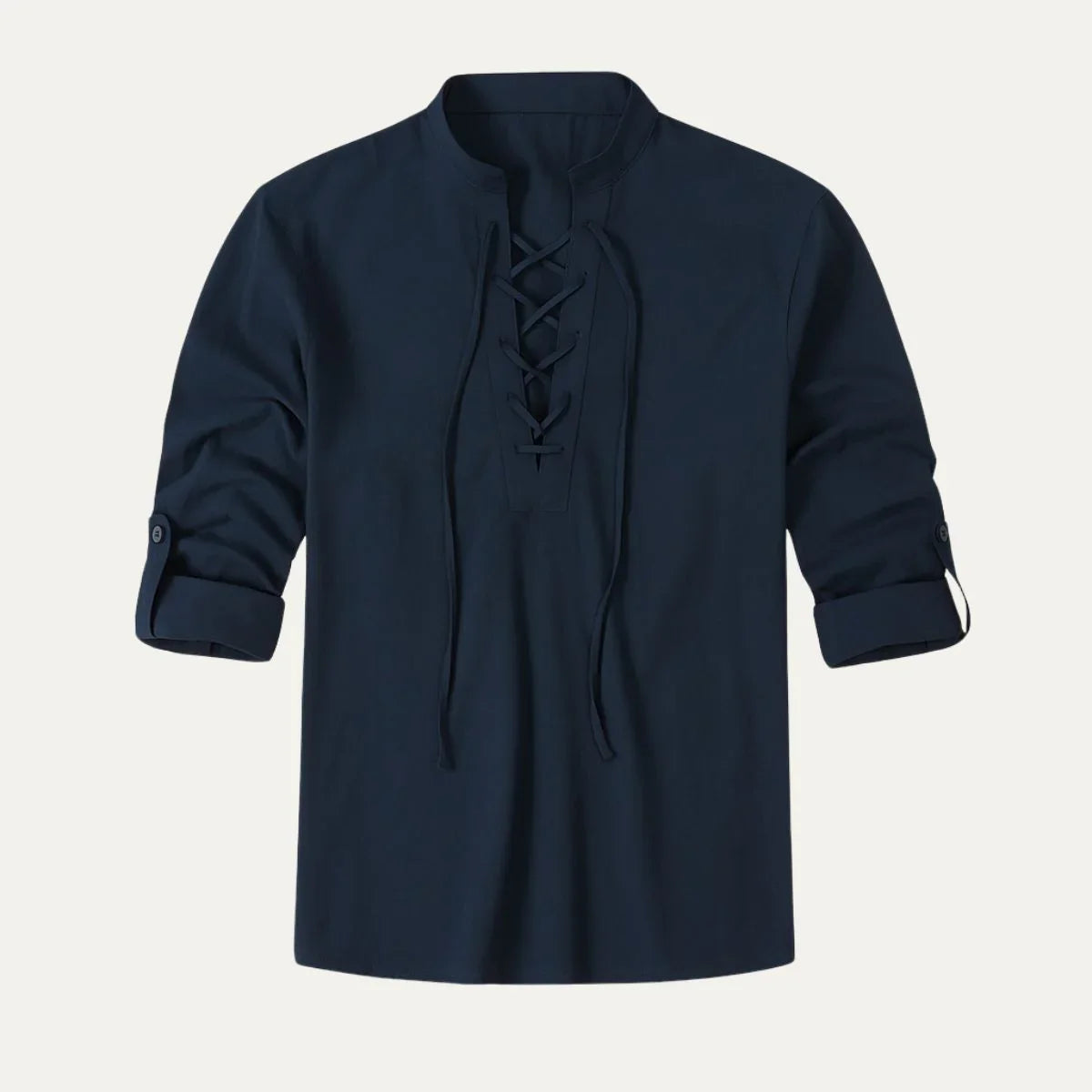 Pull pour hommes décontracté avec cordon de serrage 4