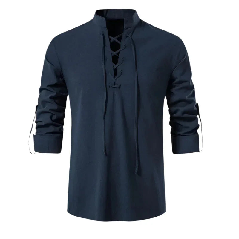 Pull pour hommes décontracté avec cordon de serrage 6