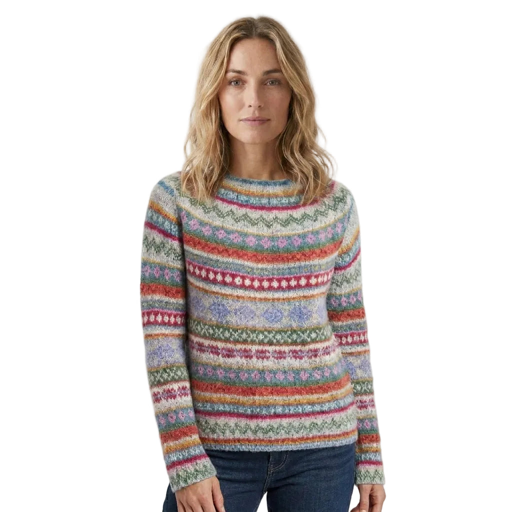 Pull rayé pour femme, coupe décontractée, idéal au quotidien 1